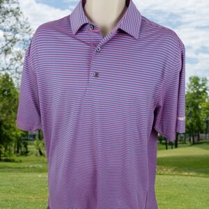Footjoy Men's Size Large Golf Polo Drifit Shirt